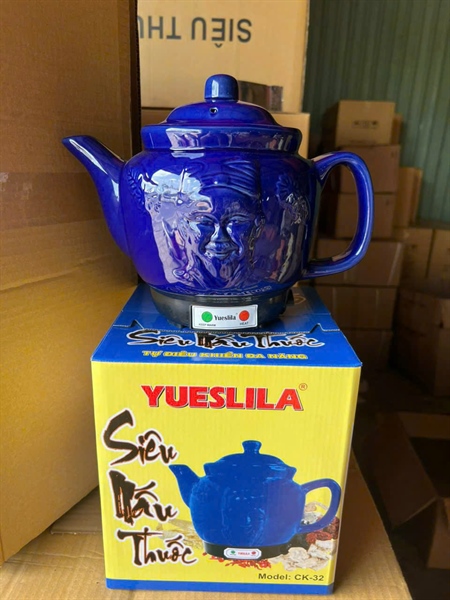 Ấm sắc thuốc bắc điện Phúc Lộc Thọ 2 chế độ tự đồng 3 Lít