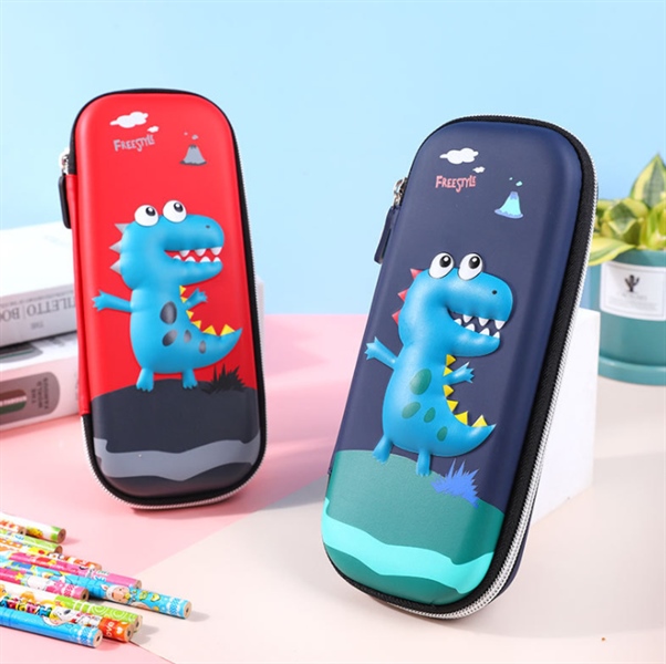 hộp bút khủng long 3d in nổi siêu kute