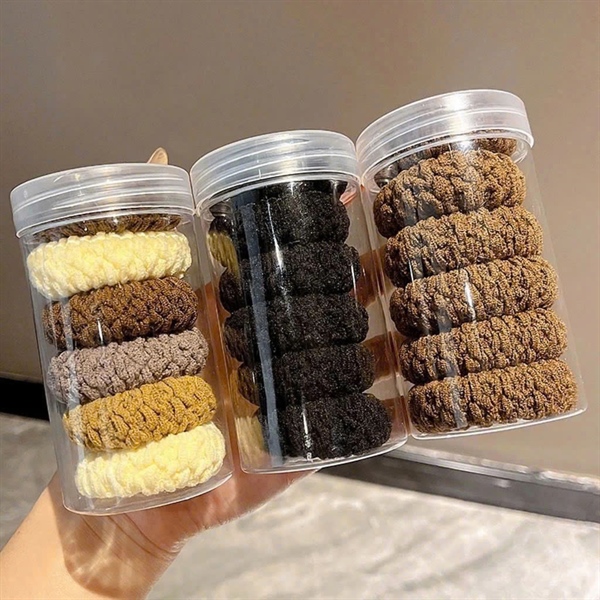 hộp 6 thun cột tóc nhẹ nhàng