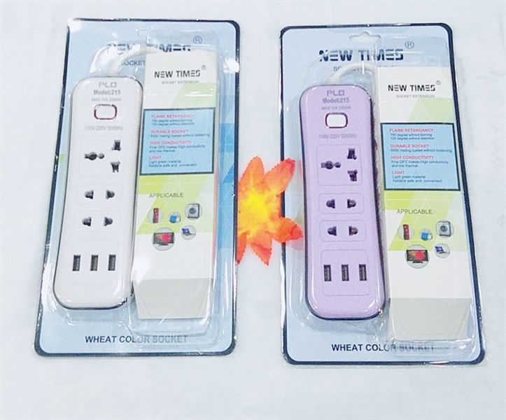 Ổ điện PLO 215 hàng chính hãng loại xịn