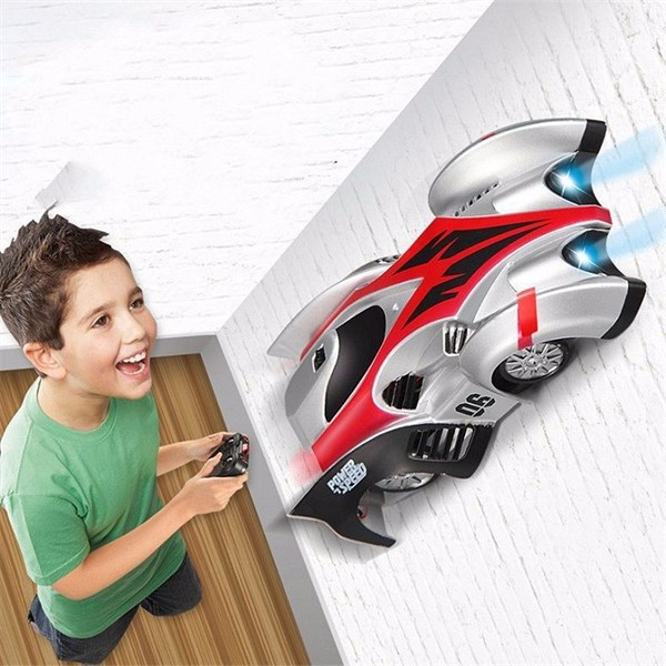 đồ chơi oto điều khiển từ xa leo tường wall climber