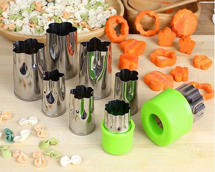 Dụng cụ cắt tỉa rau củ hình hoa 8 món
