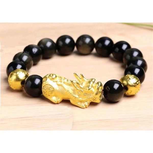 Vòng tay tùy hưu đen loại rẻ