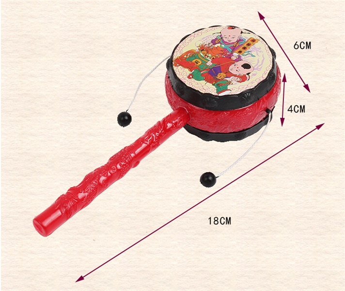 đồ chơi trống lắc tay cho bé