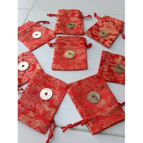 đồng xu 5 yên nhật bản có túi