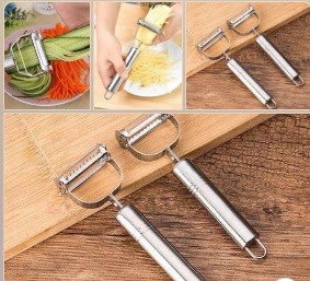 Dụng cụ bào gọt củ quả bằng inox