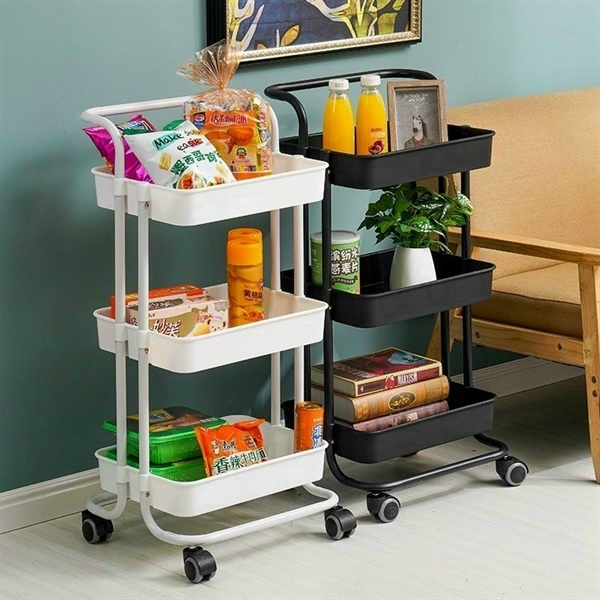 Kệ spa 3 tầng có bánh xe