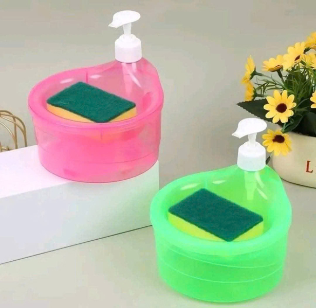 Hộp đựng nước rửa chén và bọt biển