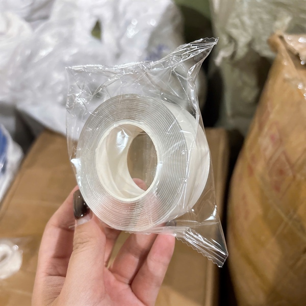 Băng dính 2 mặt thần thánh 3m loại 1 bản dày