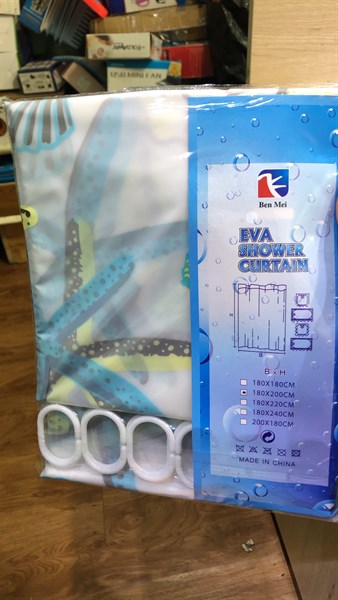 Màn treo nhà tắm cao cấp, loại dày có túi