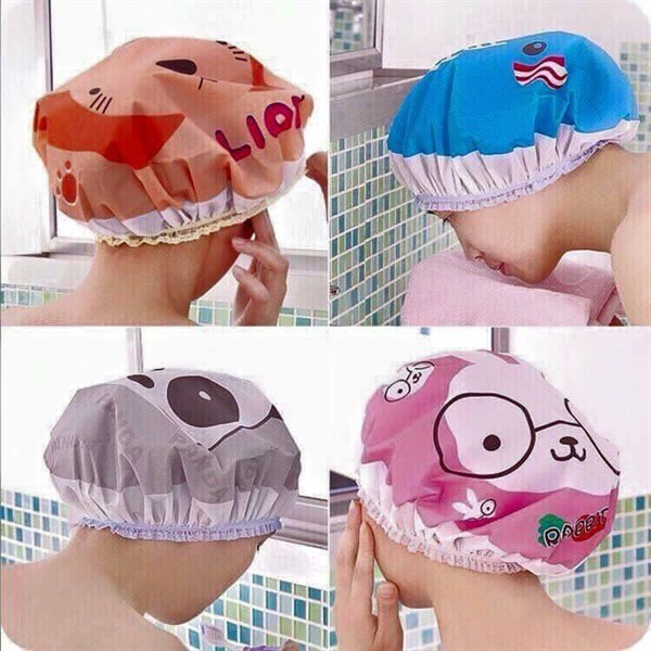 mũ đội đầu khi tắm