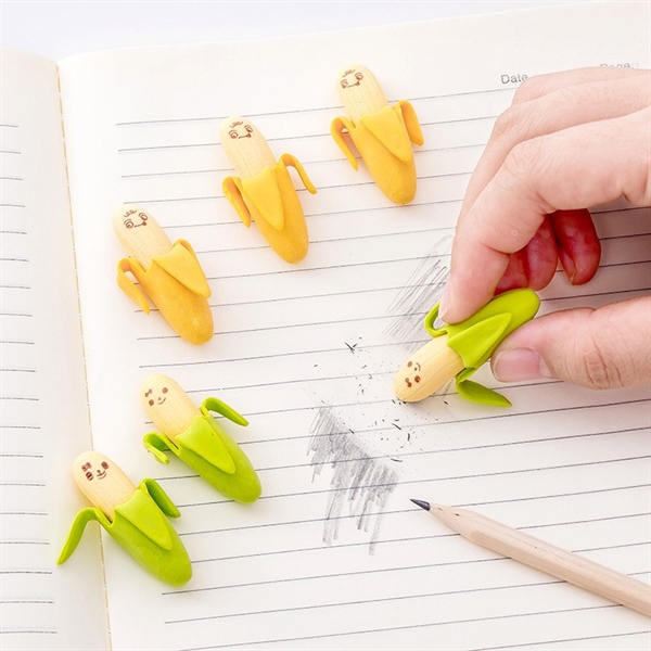 combo 2 gôm tẩy hình trái chuối siêu kute