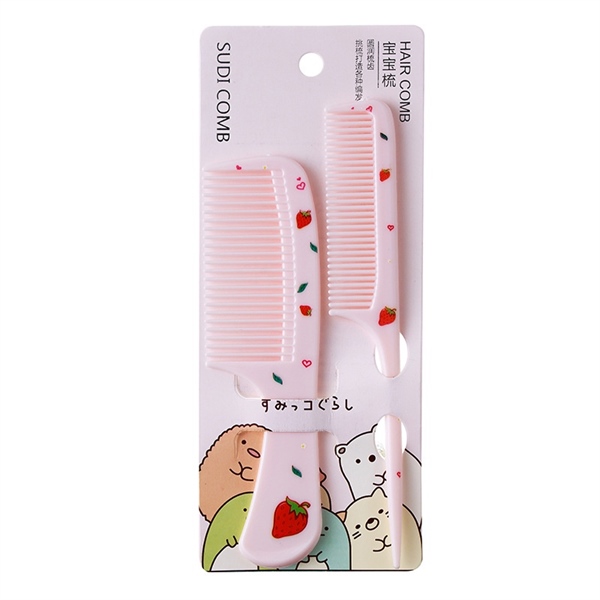 set 2 lược chải tóc hình thú dễ thương