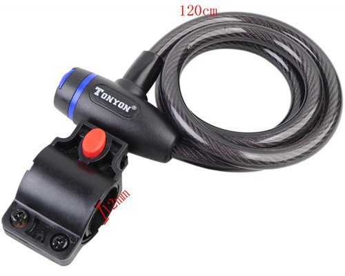 Dây khoá chìa cho xe đạp Tonyon
