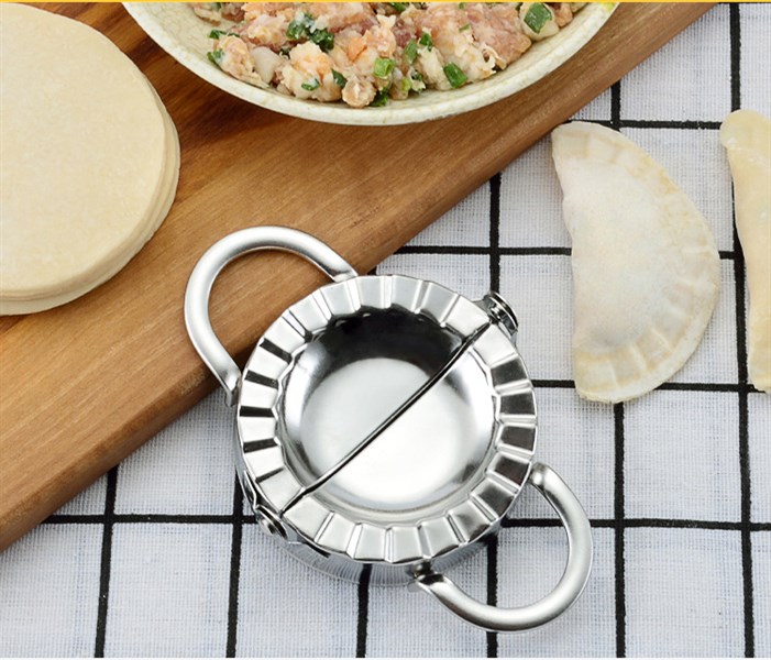 Khuôn làm bánh xếp inox
