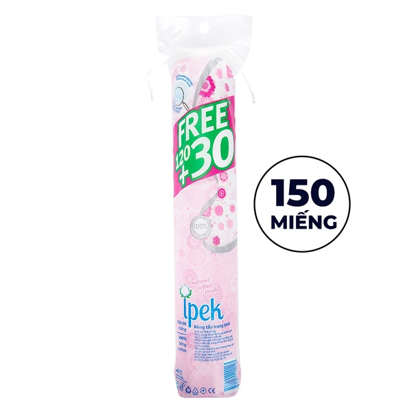 Bông tẩy trang Ipek 150 miếng Thổ Nhĩ Kỳ