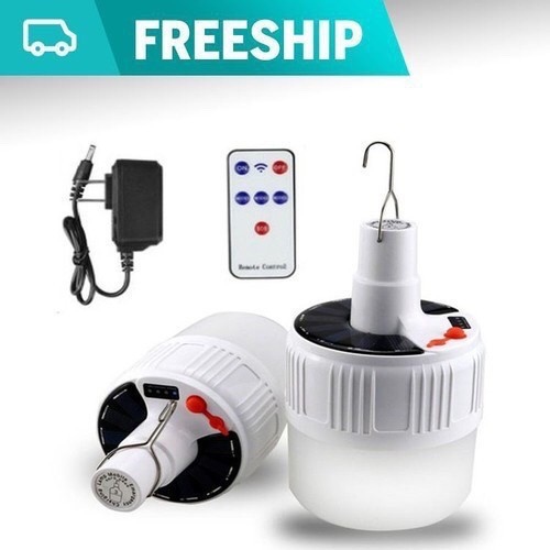 Bóng đèn tích điện có remote