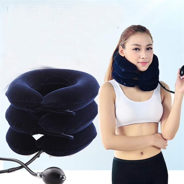 Gối hơi trị liệu kéo dãn đốt sống cổ