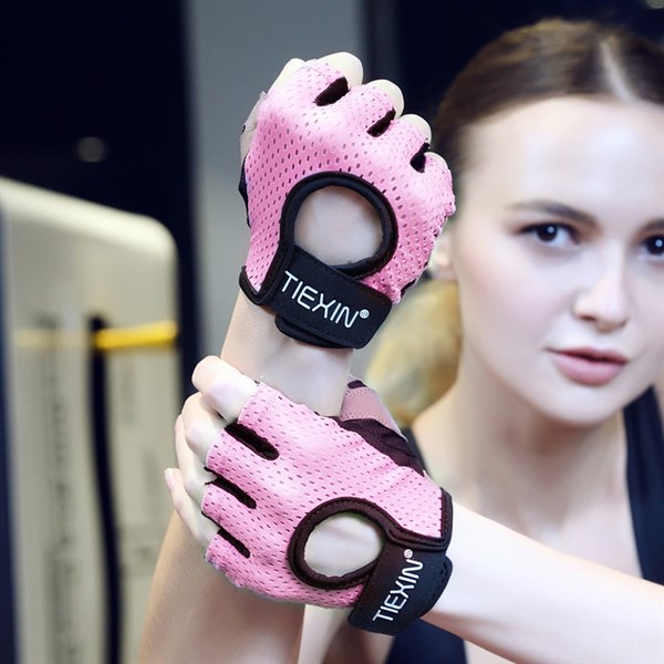 găng tay tập gym thoát mồ hôi cho nữ hiệu Tiexin