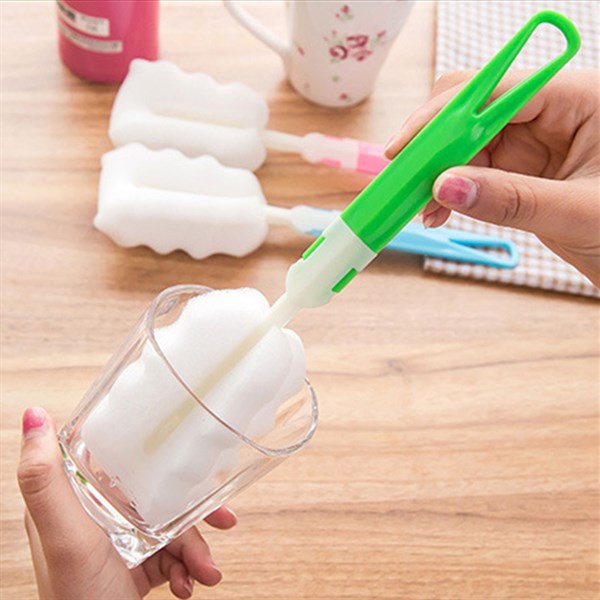 dụng cụ cọ rửa ly đa năng đầu mút rẻ