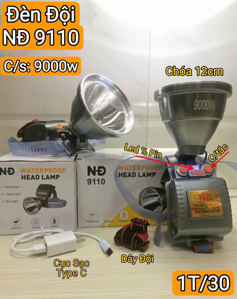 Đèn đội đầu NĐ 9110