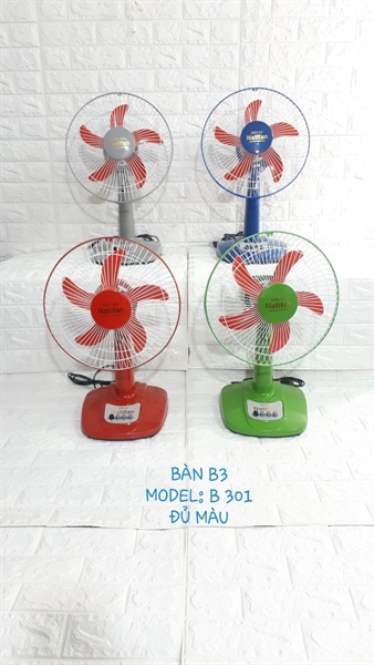 Quạt bàn 5 cánh Natifan B3