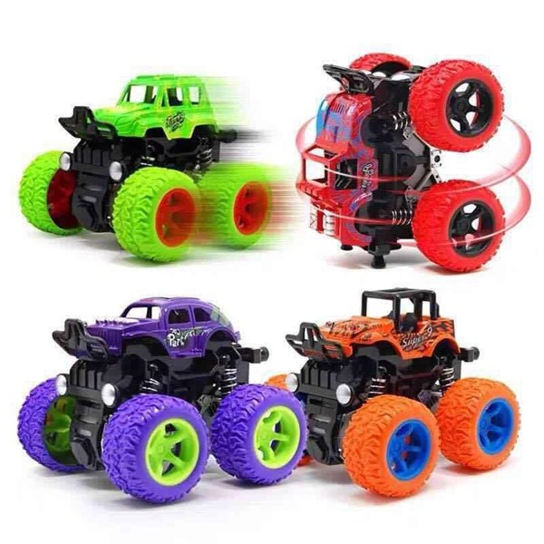 Xe ô tô địa hình xoay ma sát 4 bánh