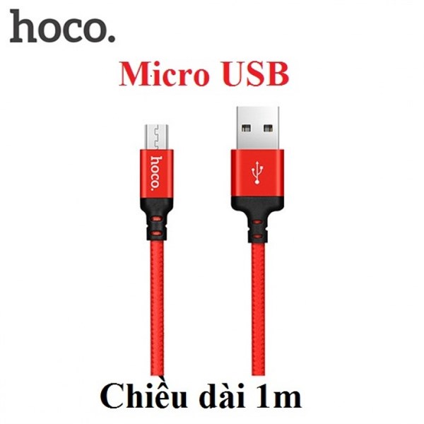 Cáp sạc nhanh Samsung Hoco X14 dây dài 1m