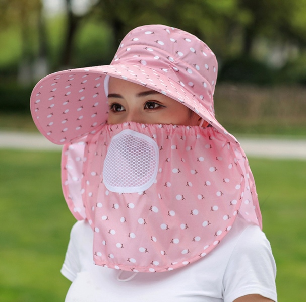 Nón chống nắng kèm khẩu trang mẫu mới loại đẹp
