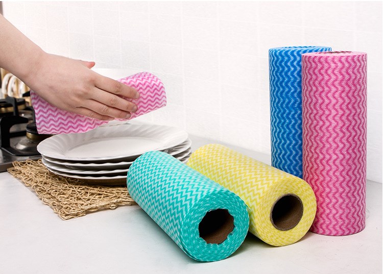 Bộ 2 cuộn khăn lau đa năng (100 cái)