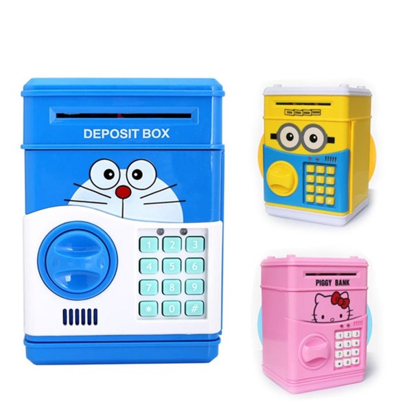 KÉT SẮT MINI HÌNH THÚ LOẠI LỚN DÙNG NÚT VẶN
