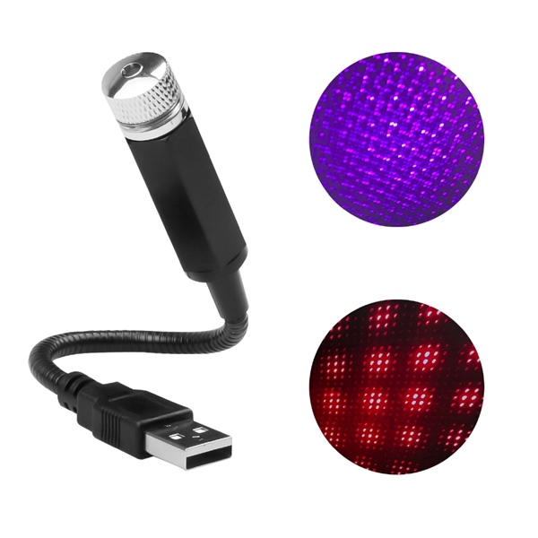 Đèn led laser chiếu sao bầu trời đầu cắm usb tiện dụng