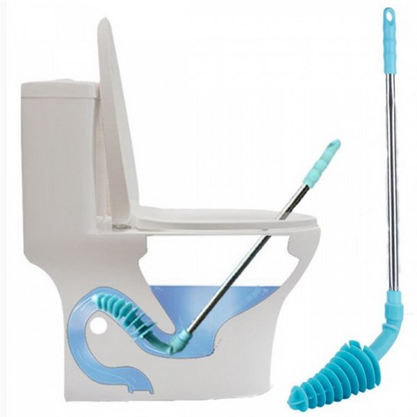 Dụng cụ thông tắc bồn cầu đầu cao su