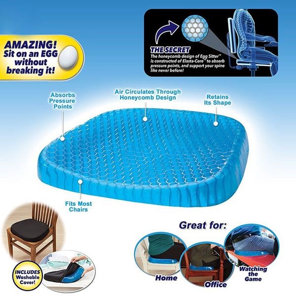 đệm ngồi hỗ trợ cột sống Flex không hộp