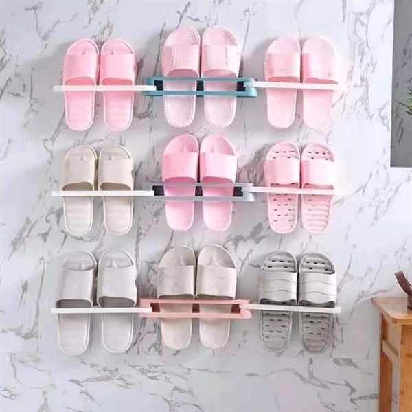 kệ giày thông minh gấp gọn dán tường