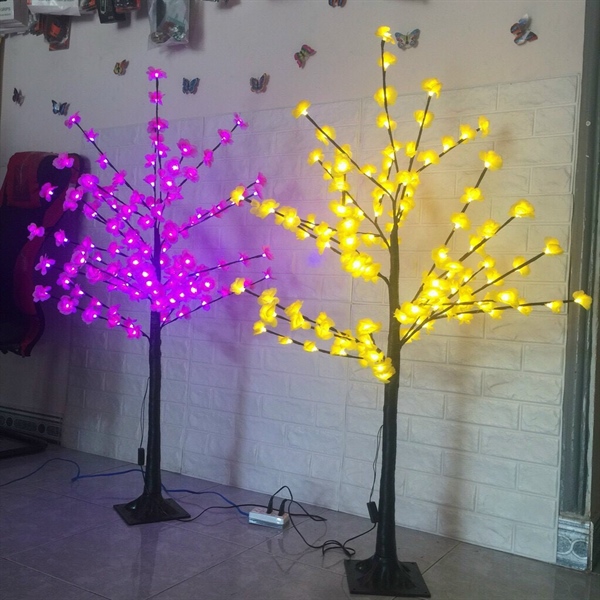 cây đào có đèn led 1m2 siêu đẹp