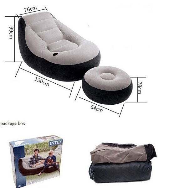 Ghế hơi intex có hộp