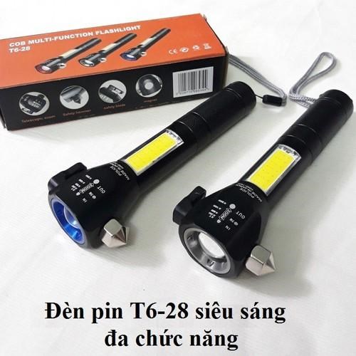 ĐÈN PIN POLICE T6-28 KIÊM BÚA THOÁT HIỂM