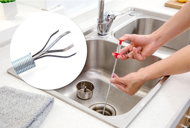 Dụng Cụ Thông Tắc Cống 2 In 1