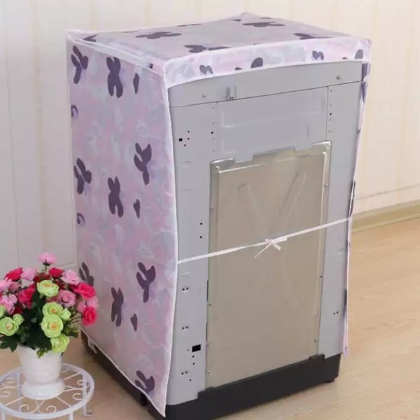 áo trùm máy giặt cửa trước kara vải siêu dày size từ 7-15kg