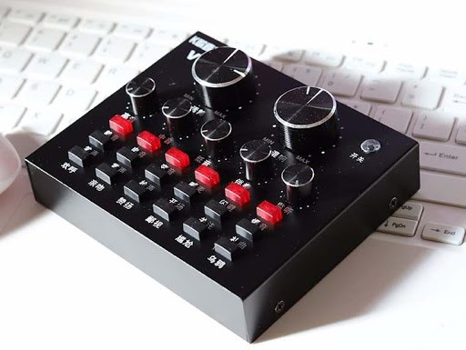 bộ sound card livestream v8