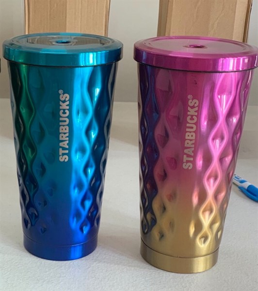 Ly giữ nhiệt Starbuck Cold Cup 3D - Kèm 01 ống hút Inox