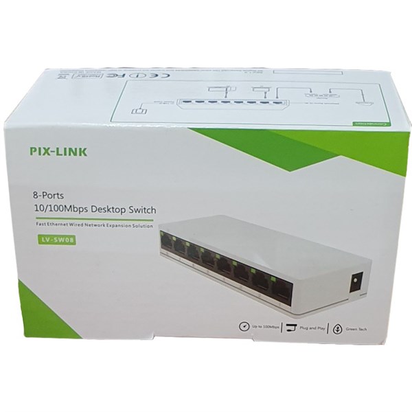 switch Pix link 8 cổng