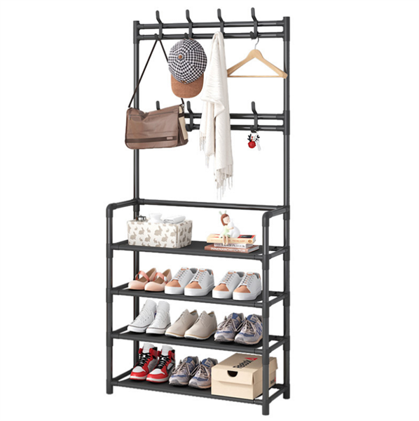 Kệ giày chữ H có móc treo 5 tầng hàng Việt Nam 55 x 60 x 26 cm sắt to