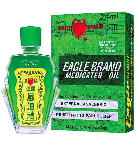 DẦU GIÓ XANH SINGAPORE 24ML 2 nắp