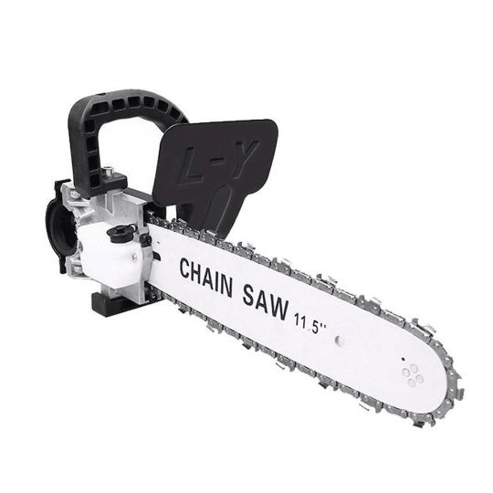 bộ chuyển đổi cưa xích gắn máy mài, máy cắt thành máy cưa câm tay