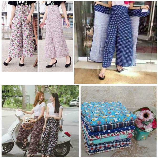 VÁY CHỐNG NẮNG CÓ ỐNG QUẦN