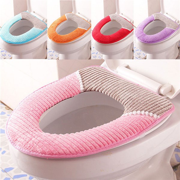 đệm lót bồn cầu mùa đông