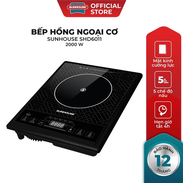 Bếp hồng ngoại Sunhouse