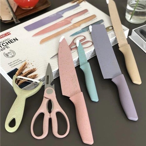 bộ dao 6 món lúa mạch